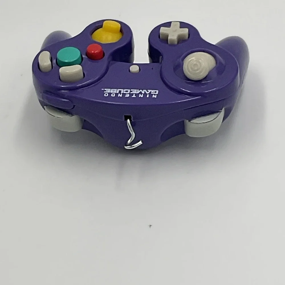 Purple GameCube Controller Keychain Paladone Nintendo Backpack Buddies Bag Clip